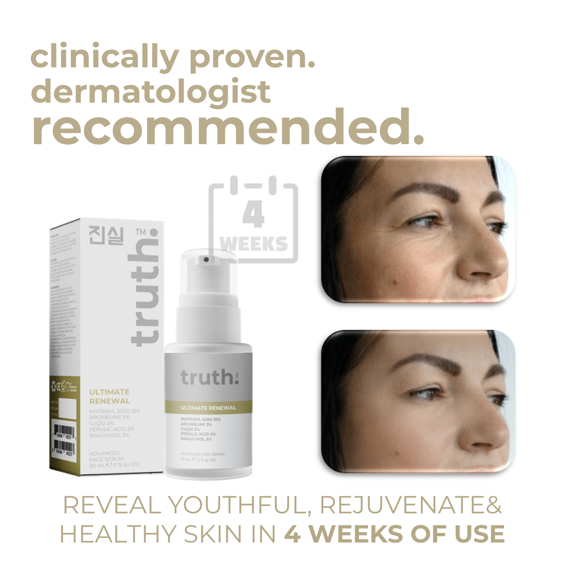 Truth Ultimate Renewal Advanced Face Serum  - 30ml