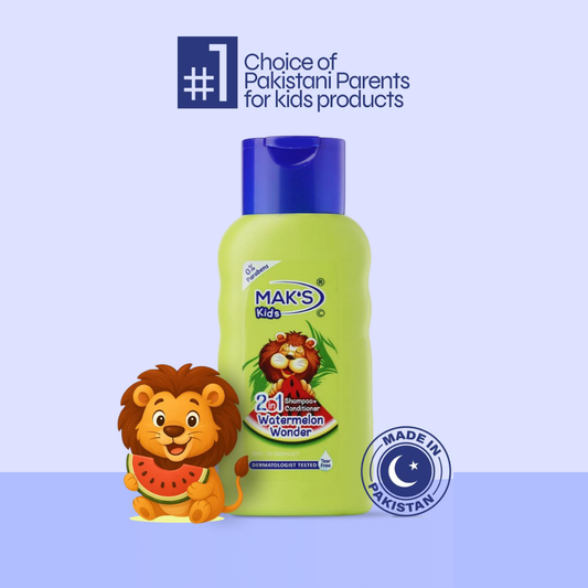 MAK’S Kids 2in1 Shampoo + Cond Watermelon Wonder 300ml