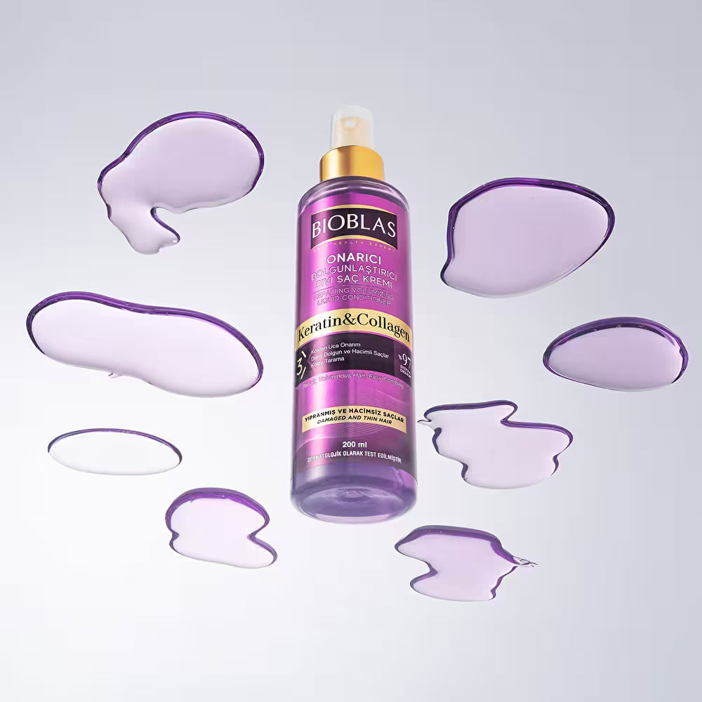 BIOBLAS Collagen & Keratin Liquid Conditioner - 200ml