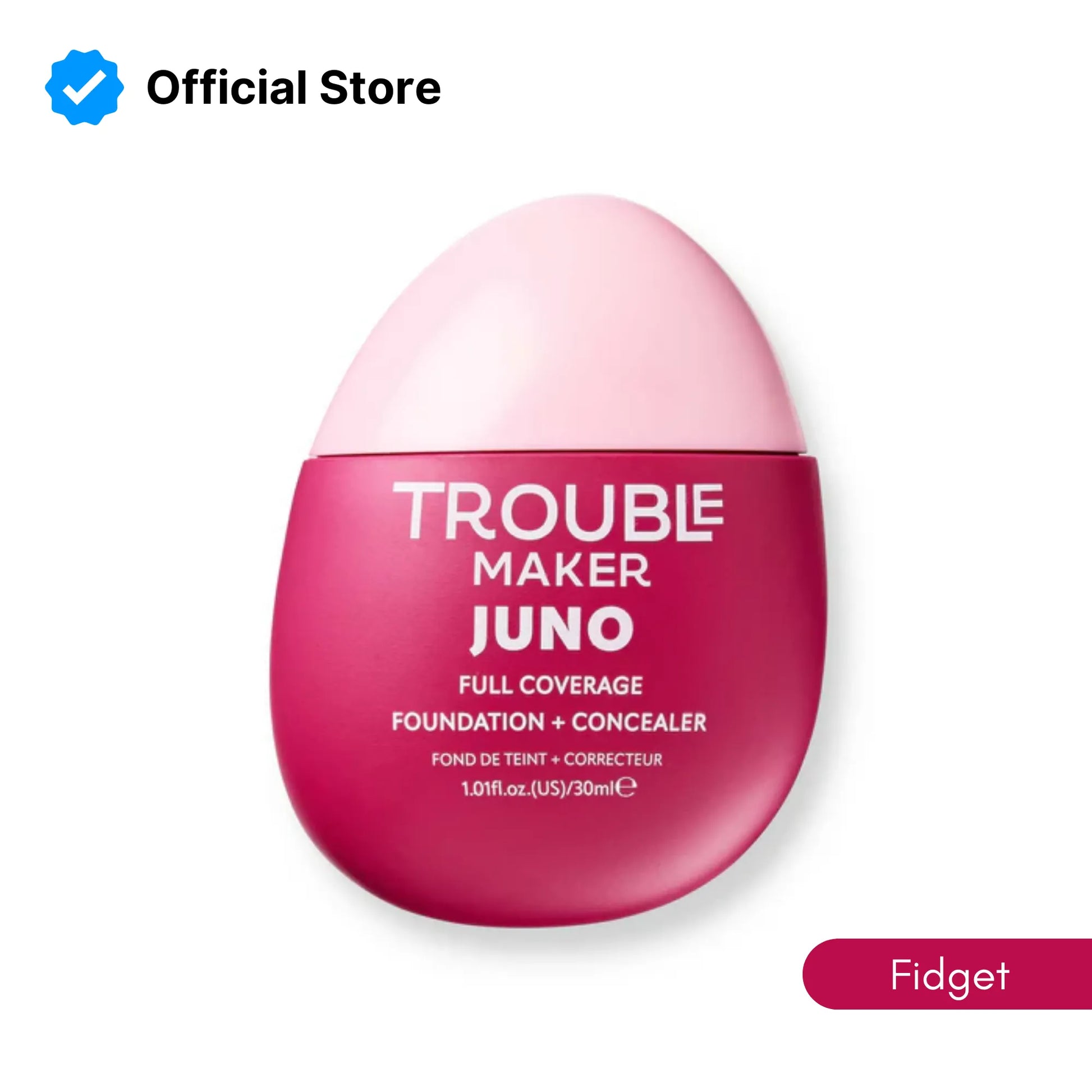 Trouble Maker Juno Full Coverage Matte Foundation - 30ml