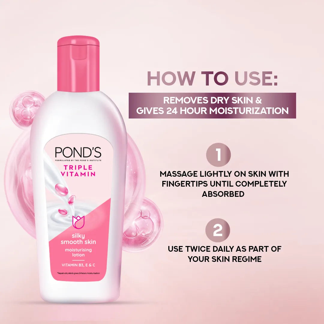 PONDs Triple Vitamin Moisturizing Lotion - 100ml