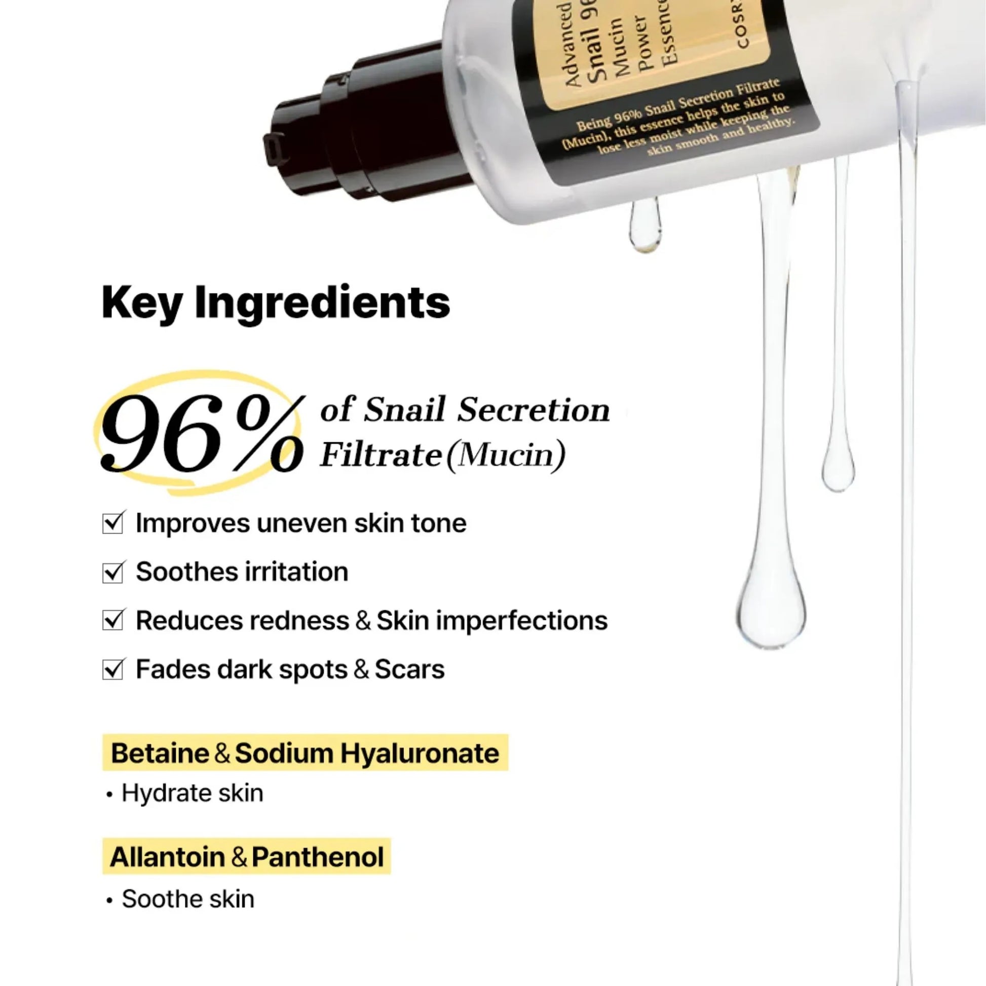 Cosrx - Advanced Snail 96 Mucin Power Essence - 100Ml