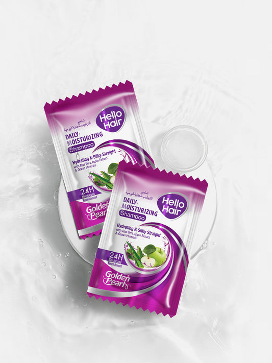 Golden Pearl Hello Hair - Daily Moisturizing Shampoo - 4ml