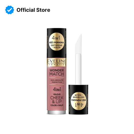 Eveline Wonder Match 4In1 Cheek & Lip Color Balm - 02