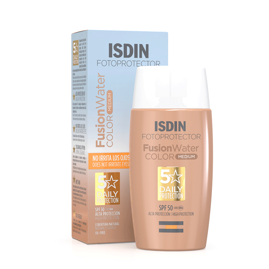 Fotoprotector ISDIN Fusion Water Color Medium SPF 50
