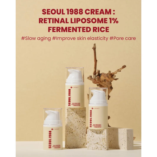 K-Secret SEOUL 1988 Cream Retinal Liposome 1% + Fermented Rice - Benefits