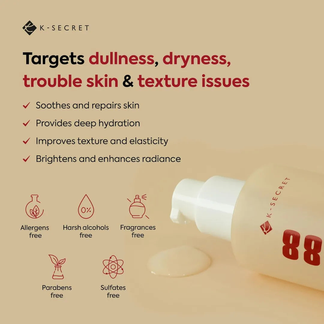 K-Secret SEOUL 1988 Essence Snail Mucin 97% + Rice