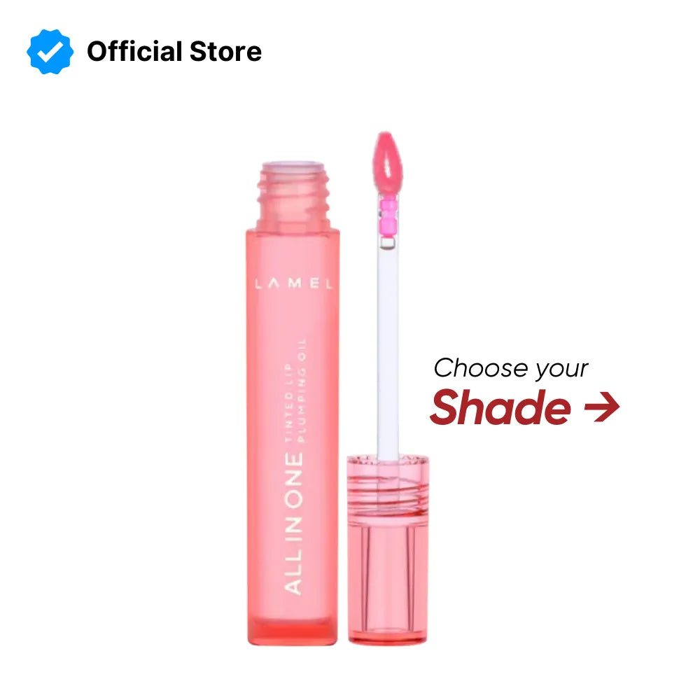 LAMEL All in One Lip tinted plumping Oil