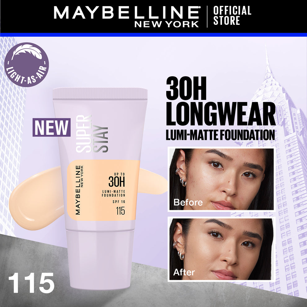 Maybelline New York Super Stay Lumi Matte Foundation - 18ml