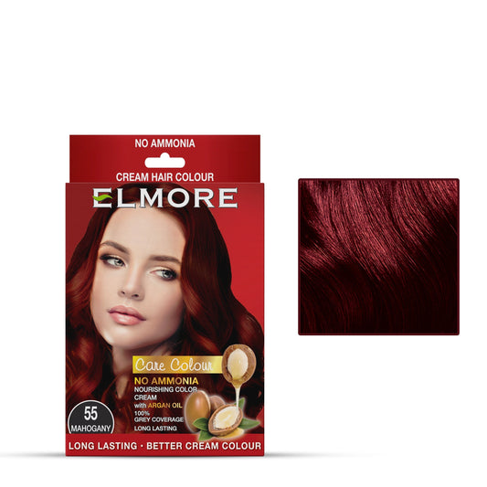 Elmore Cream Hair Color 55 Mahogany