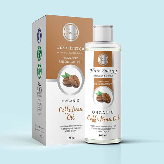 Hair Energy 100 Organic Aloevera GelOrganic Coffee Bean Oil Coffea Arabica