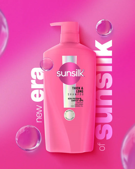 Sunsilk Thick & Long Shampoo - 660ML