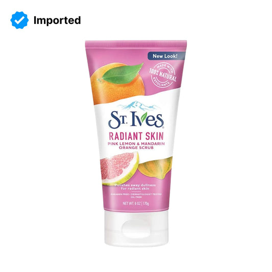 St. Ives Radiant Skin Pink Lemon & Mandarin Face Scrub 170g