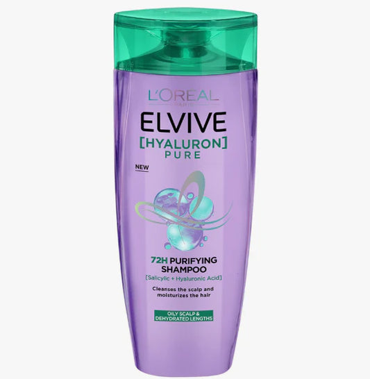 L'Oreal Paris- Elvive Hyaluron Pure Shampoo 360ml