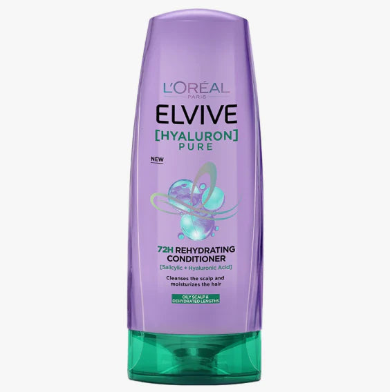 L'Oreal Paris- Elvive Hyaluron Pure Conditioner - 175ml