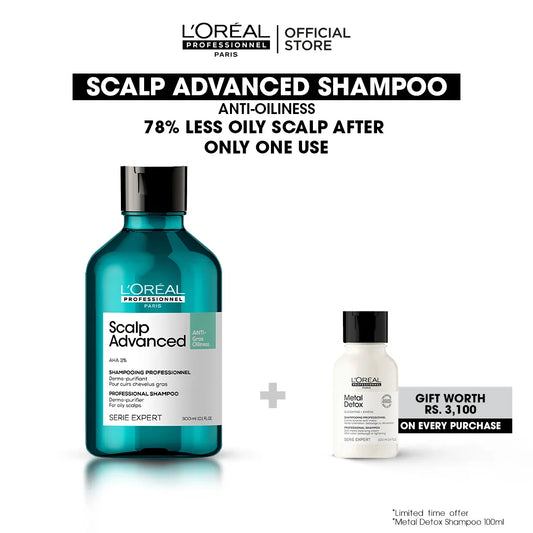 Loreal Professionnel Serie Expert Scalp Advanced Anti-Oiliness Shampoo Bundle deal