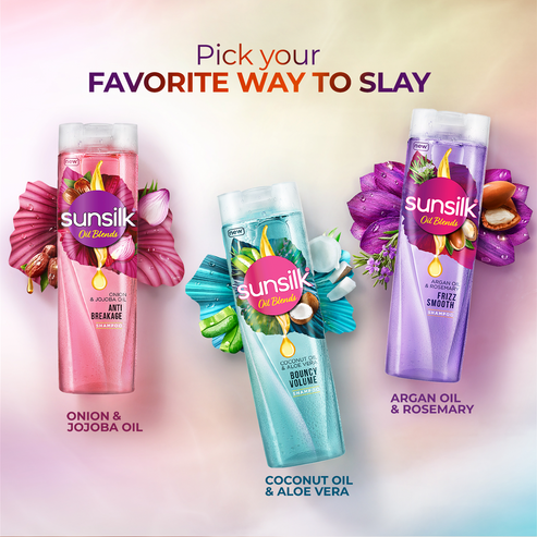Sunsilk Coconut Oil & Aloe Shampoo 380ml