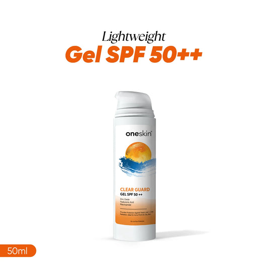 Oneskin Clear Guard Gel SPF 50++ - 50ml
