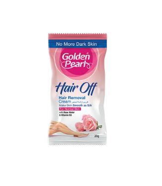 Golden Pearl Hair Off - Hair Removal Cream - Rose 20gm