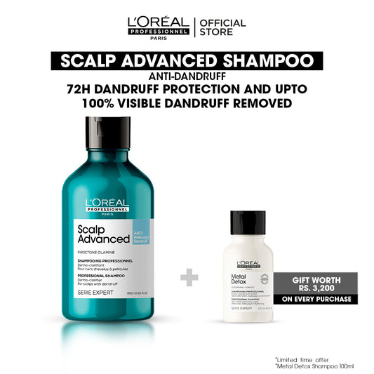 Loreal Professionnel Serie Expert Scalp Advanced Anti-Dandruff Shampoo Bundle Deal