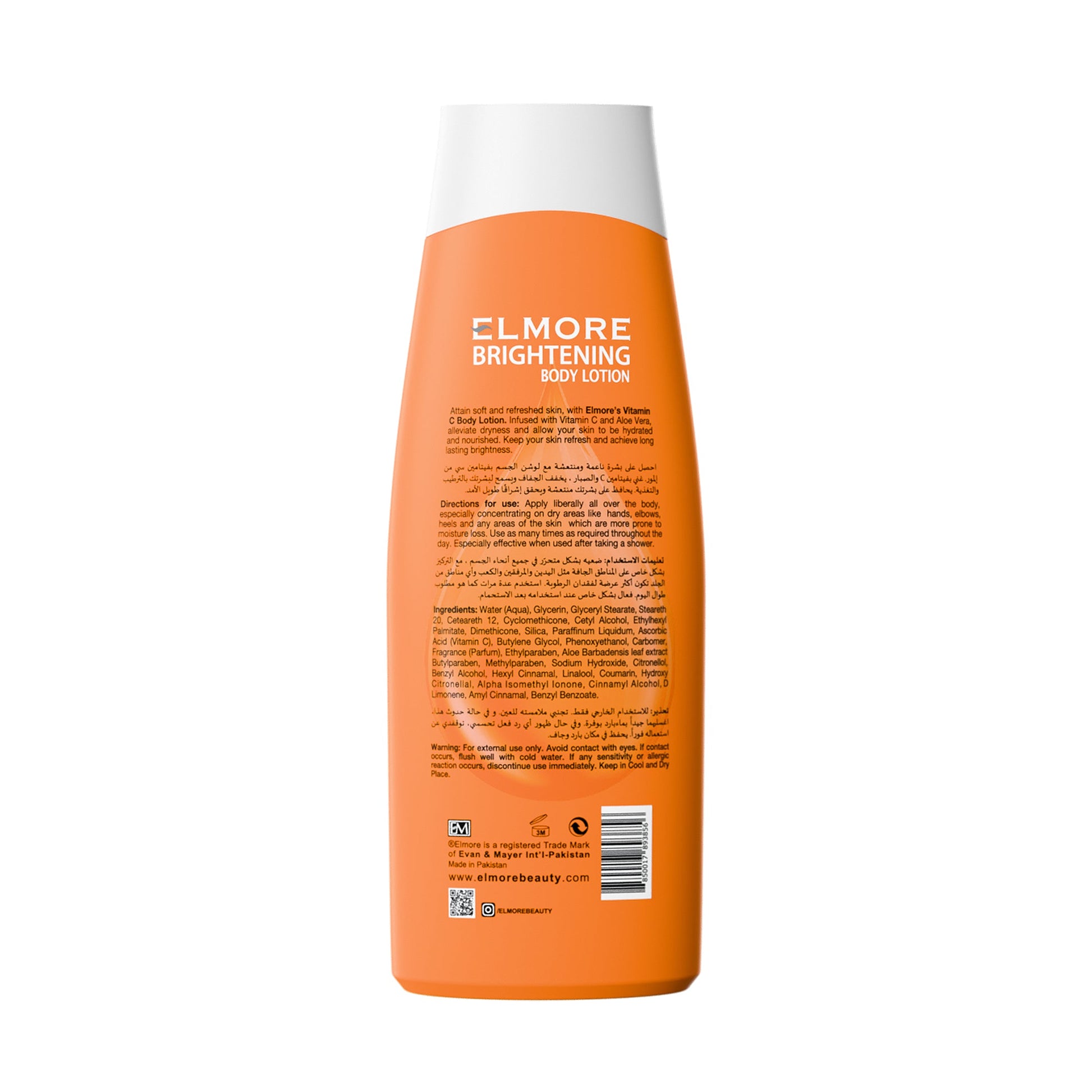 Vitamin C Body Lotion – Elmore Skincare for Glowing & Healthy Skin