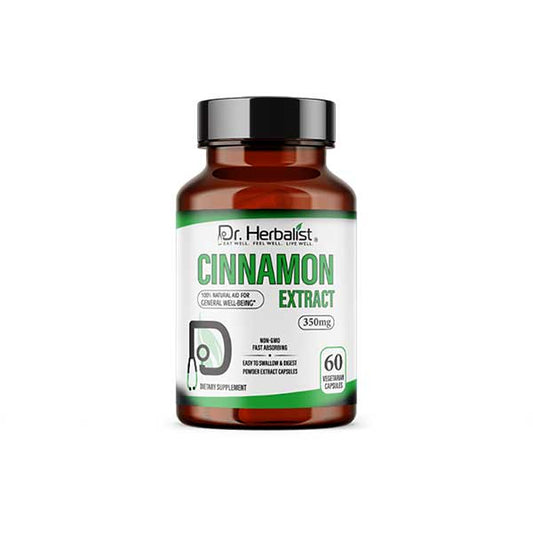 Dr. Herbalist Cinnamon 350Mg Dietary Supplement - Premium  from Hemani - Just Rs 1325.00! Shop now at Cozmetica