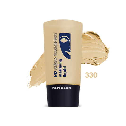Kryolan HD Micro Foundation Matifying Liquid - 330 - Premium Health & Beauty from Kryolan - Just Rs 13010.00! Shop now at Cozmetica