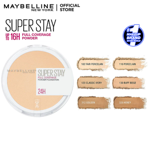 Maybelline New York 24H Superstay Full Coverage Powder Foundation - Premium Foundations & Concealers from Maybelline - Just Rs 2699! Shop now at Cozmetica