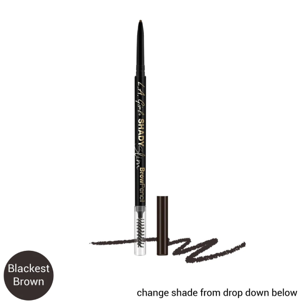 LA Girl Shady Slim Brow Pencil - Premium Eyebrow Enhancers from LA Girl - Just Rs 1431! Shop now at Cozmetica